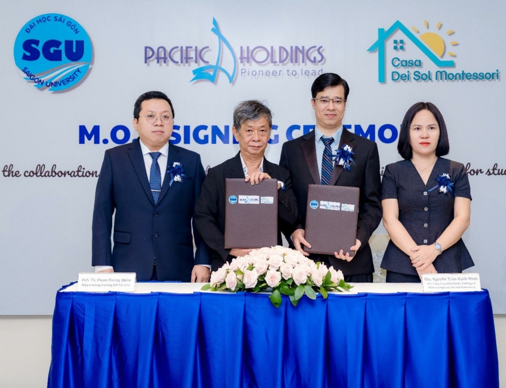Saigon University signs memorandum of understanding with Pacific Green Technology Joint Stock Company