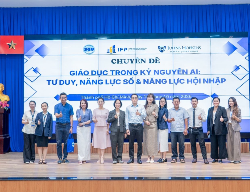 Saigon University organizes seminar on “Education in the AI Era: Thinking, Digital Competence, and Global Integration”